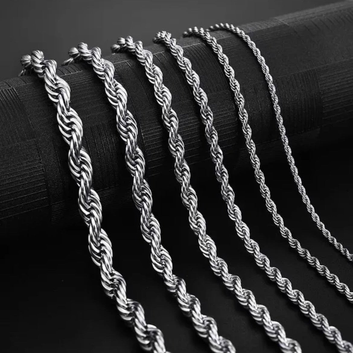 Silver Rope Chains